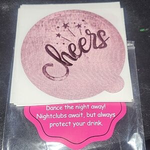 Cheers Drink Covers - 10 Covers.